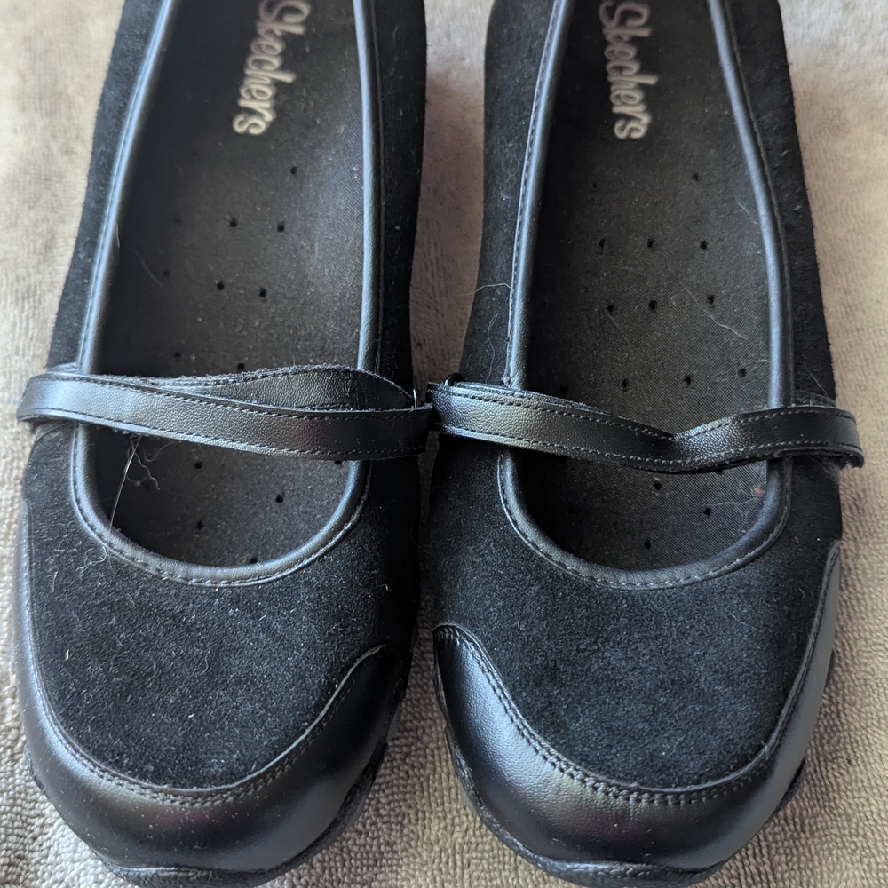 Skechers Women's Black Mary Jane Shoes